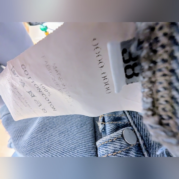 Rokh Light Blue Jeans With Frayed Detailing - Picture 7 of 7